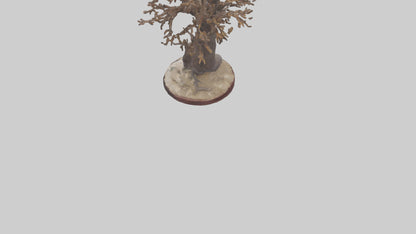 3D model Natures Last Stand Sculpture model 2 VR / AR / low-poly
