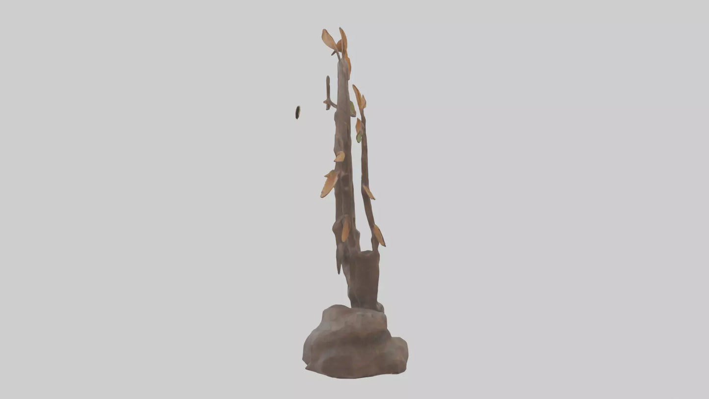 3D model Natures Loop statue model VR / AR / low-poly