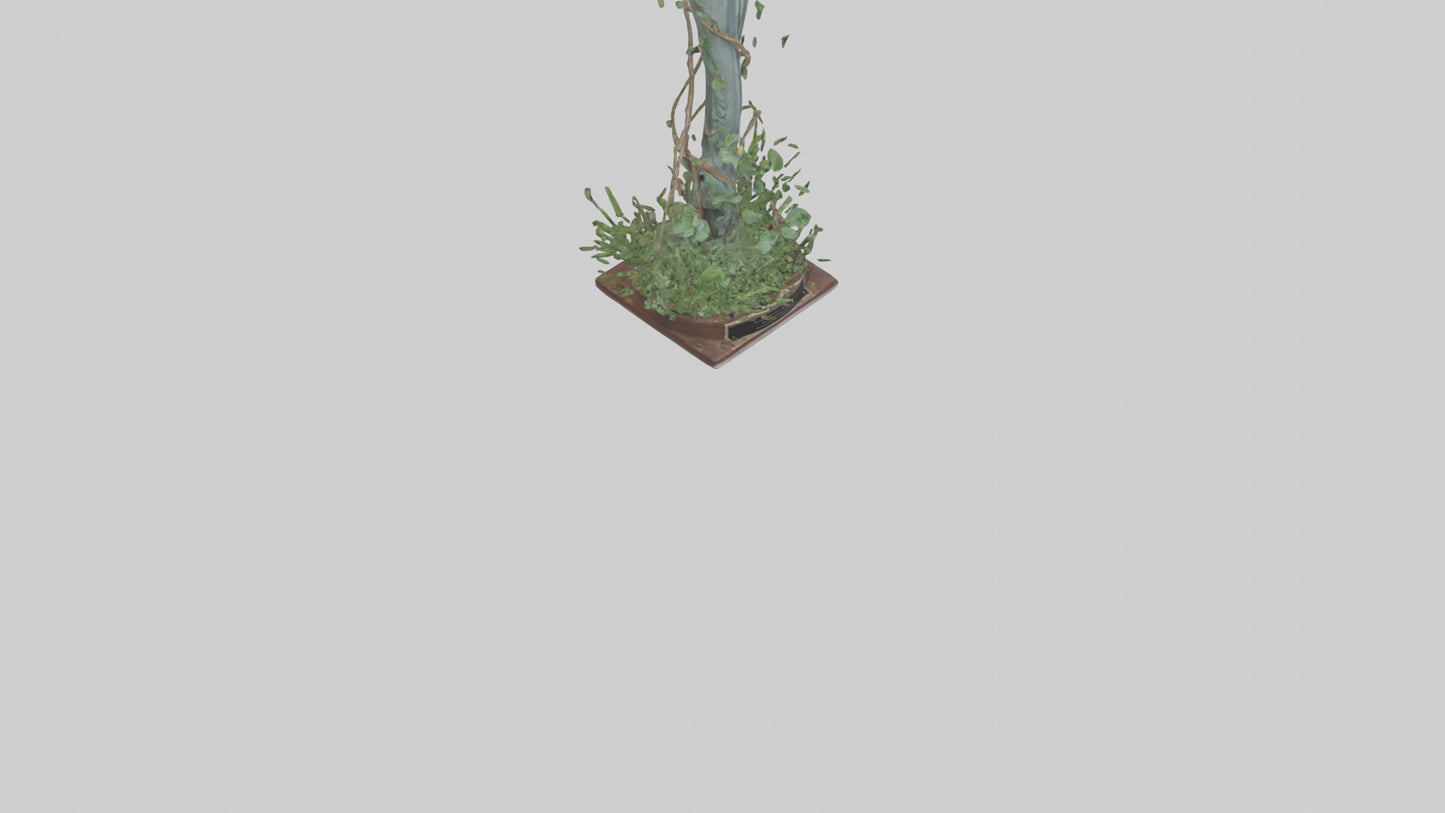 3D model Natures Revival Memorial Statue model VR / AR / low-poly