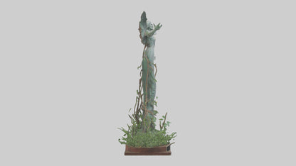3D model Natures Revival Memorial Statue model VR / AR / low-poly