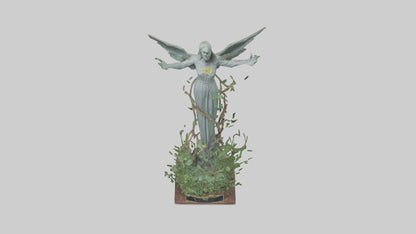 3D model Natures Revival Memorial Statue model VR / AR / low-poly
