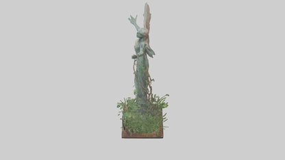 3D model Natures Revival Memorial Statue model VR / AR / low-poly