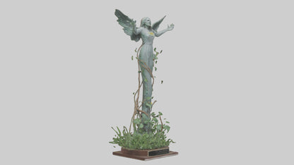 3D model Natures Revival Memorial Statue model VR / AR / low-poly