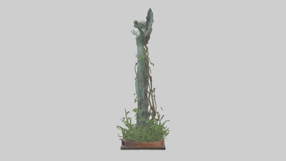 3D model Natures Revival Memorial Statue model VR / AR / low-poly