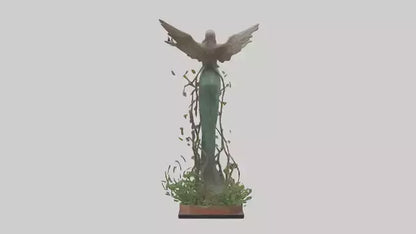 3D model Natures Revival Memorial Statue model VR / AR / low-poly