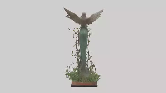 3D model Natures Revival Memorial Statue model VR / AR / low-poly