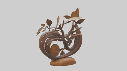 3D model Natures Rhythms sculpture model VR / AR / low-poly