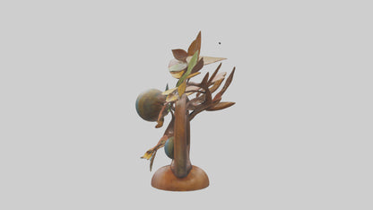 3D model Natures Rhythms sculpture model VR / AR / low-poly