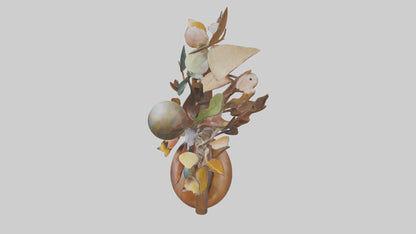 3D model Natures Rhythms sculpture model VR / AR / low-poly