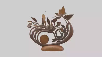 3D model Natures Rhythms sculpture model VR / AR / low-poly