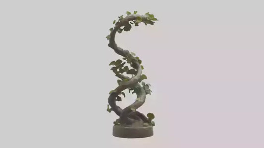 3D model Natures Spiral statue model VR / AR / low-poly