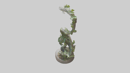 3D model Natures Spiral statue model VR / AR / low-poly