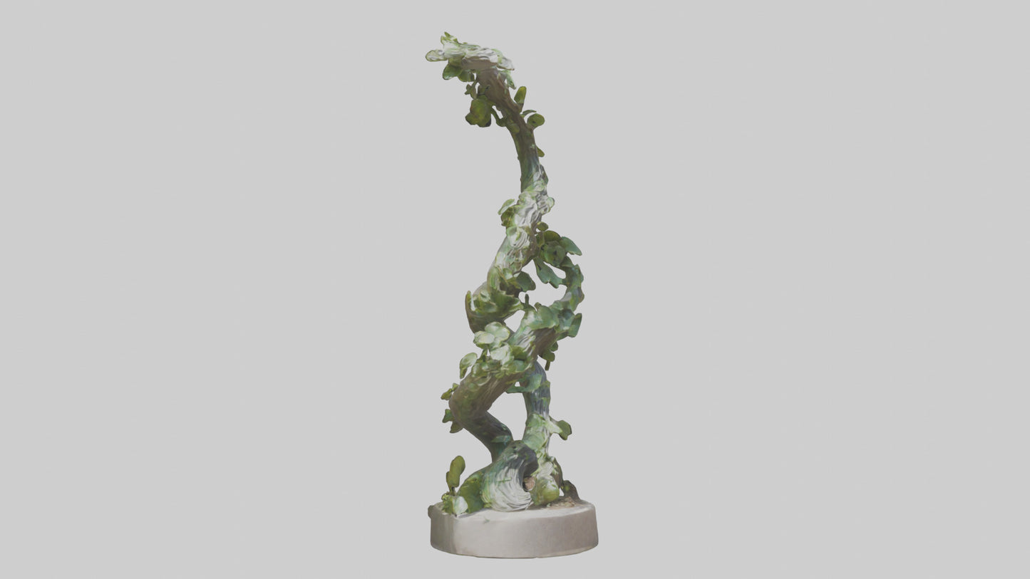3D model Natures Spiral statue model VR / AR / low-poly