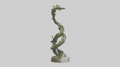 3D model Natures Spiral statue model VR / AR / low-poly