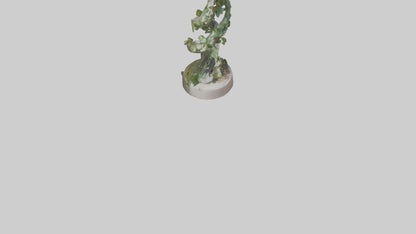 3D model Natures Spiral statue model VR / AR / low-poly