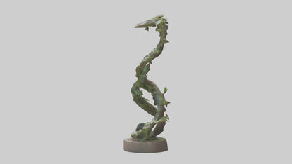 3D model Natures Spiral statue model VR / AR / low-poly