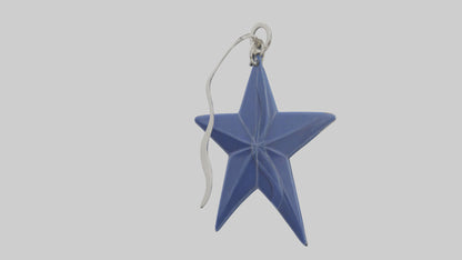 3D model Nautical star keychain model VR / AR / low-poly