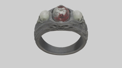 Necromancers Ring model VR / AR / low-poly