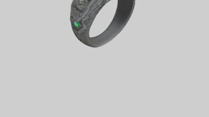 Necromancers Ring model VR / AR / low-poly