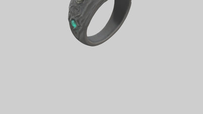 Necromancers Ring model VR / AR / low-poly