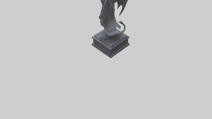 3D model Nergal statue model 2 VR / AR / low-poly