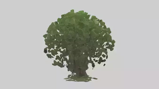 3D model Nettle tree model VR / AR / low-poly