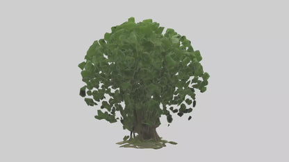 3D model Nettle tree model VR / AR / low-poly