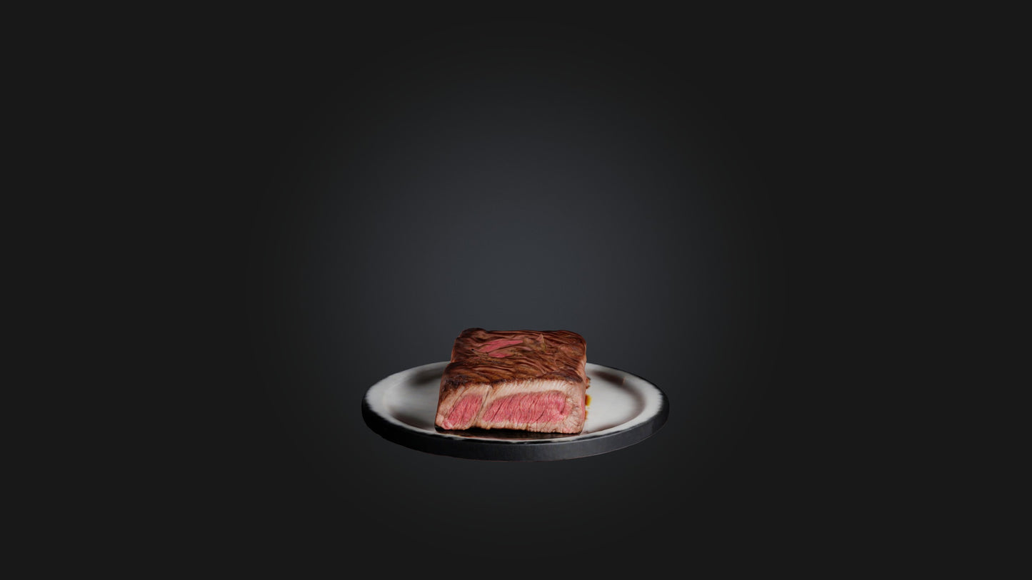3D model New York Strip Model VR / AR / low-poly