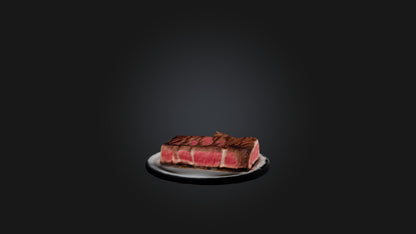 3D model New York Strip Model VR / AR / low-poly