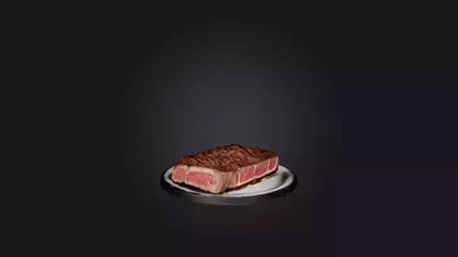 3D model New York Strip Model VR / AR / low-poly