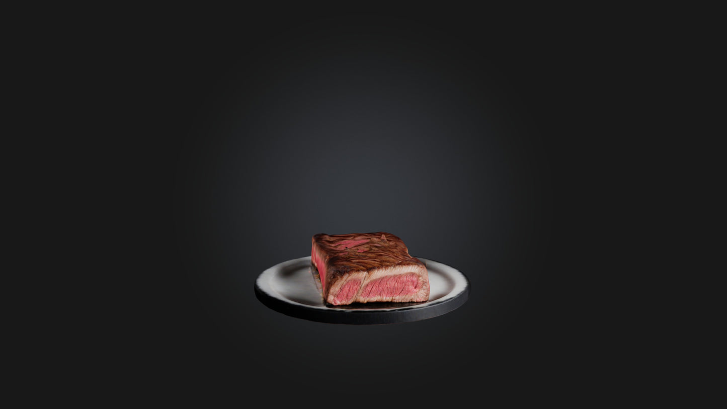 3D model New York Strip Model VR / AR / low-poly