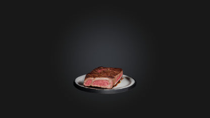 3D model New York Strip Model VR / AR / low-poly