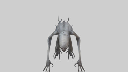 Nightmare creature model VR / AR / low-poly