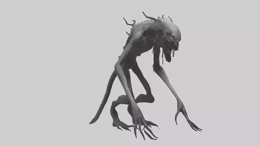 Nightmare creature model VR / AR / low-poly