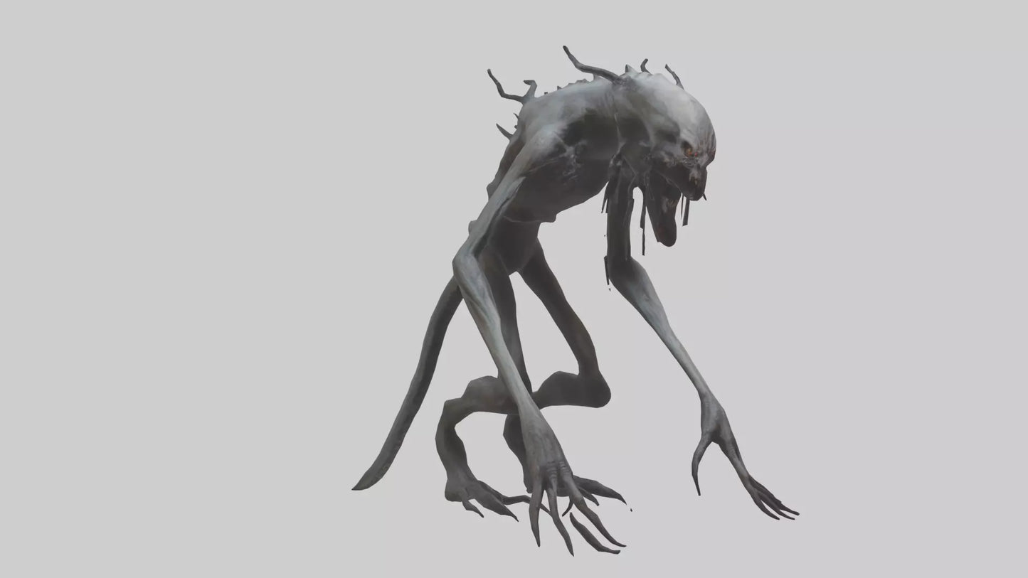 Nightmare creature model VR / AR / low-poly