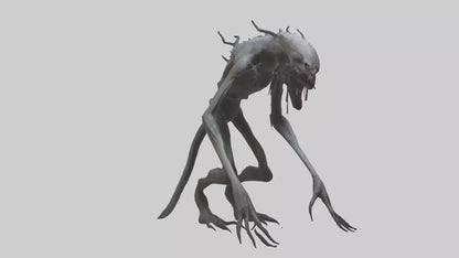 Nightmare creature model VR / AR / low-poly