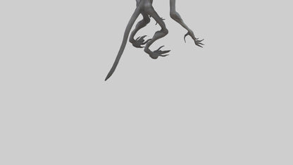 Nightmare creature model VR / AR / low-poly