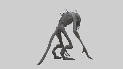 Nightmare creature model VR / AR / low-poly