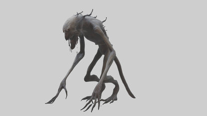 Nightmare creature model VR / AR / low-poly