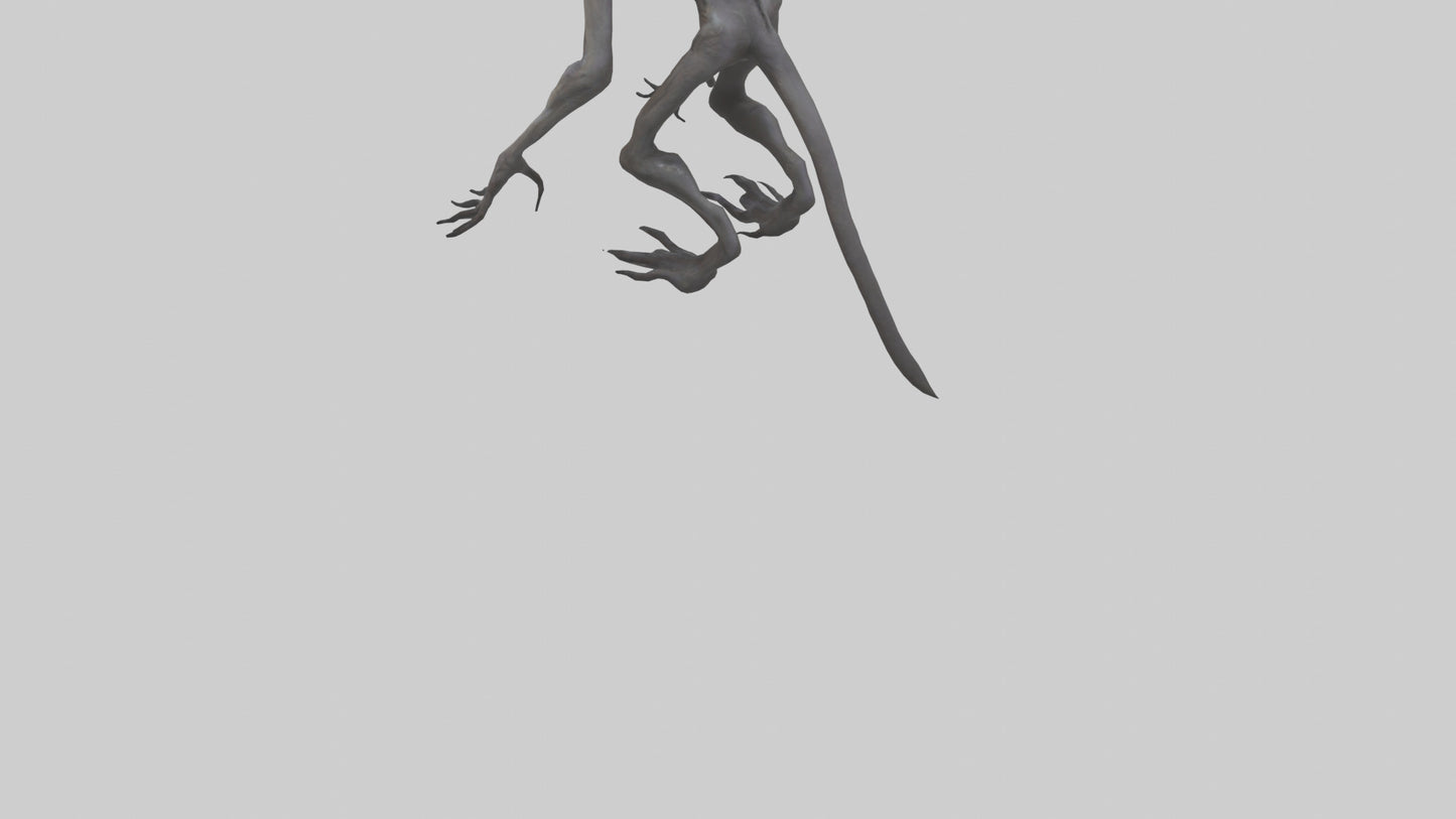 Nightmare creature model VR / AR / low-poly