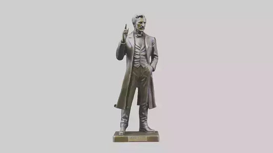 Nikola Tesla statue model VR / AR / low-poly