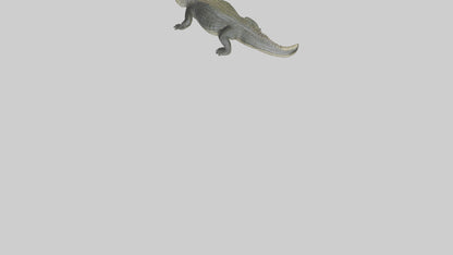 Nile Crocodile basking model VR / AR / low-poly