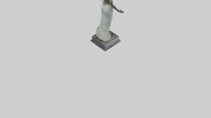 3D model Ninlil statue model VR / AR / low-poly