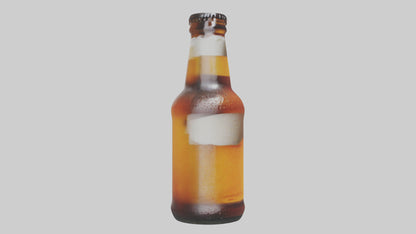 3D model Nonalcoholic beer model VR / AR / low-poly