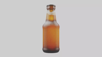 3D model Nonalcoholic beer model VR / AR / low-poly