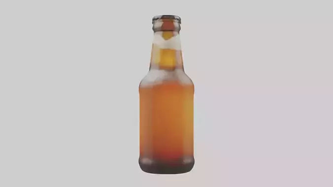 3D model Nonalcoholic beer model VR / AR / low-poly