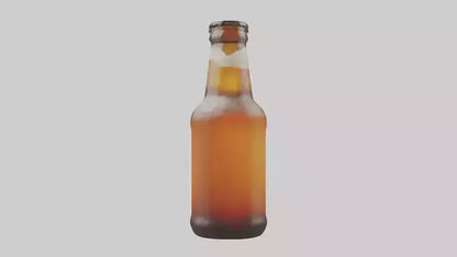 3D model Nonalcoholic beer model VR / AR / low-poly