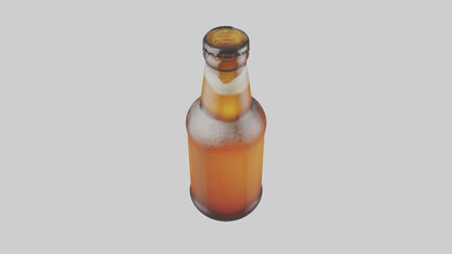 3D model Nonalcoholic beer model VR / AR / low-poly