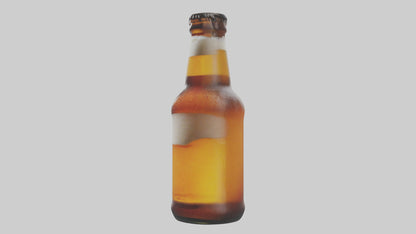 3D model Nonalcoholic beer model VR / AR / low-poly