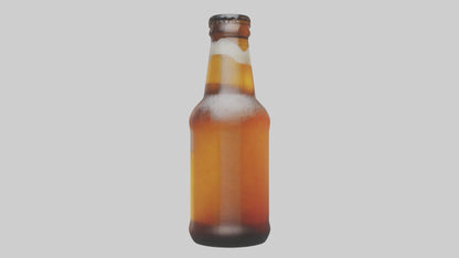 3D model Nonalcoholic beer model VR / AR / low-poly
